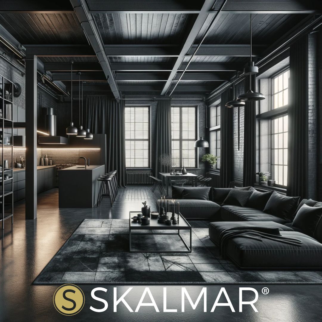 Aranżacje apartmanetu w stylu loftowym wg Skalmar