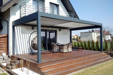 PERGOLA SHADE z roletami Screen